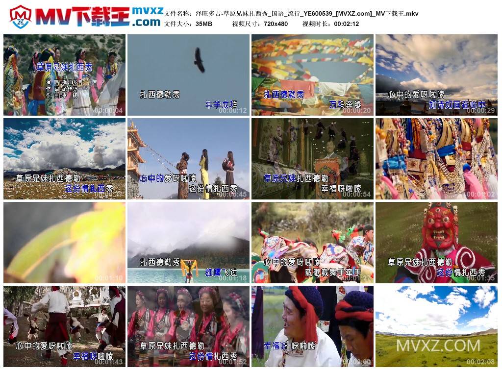 泽旺多吉-草原兄妹扎西秀_国语_流行_YE600539